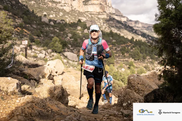 Corredores en la OTSO Ultra Trail Serra de Montsant (Costa Daurada), Parque Natural de Montsant